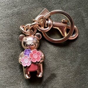 Coach Garden Bear Charm